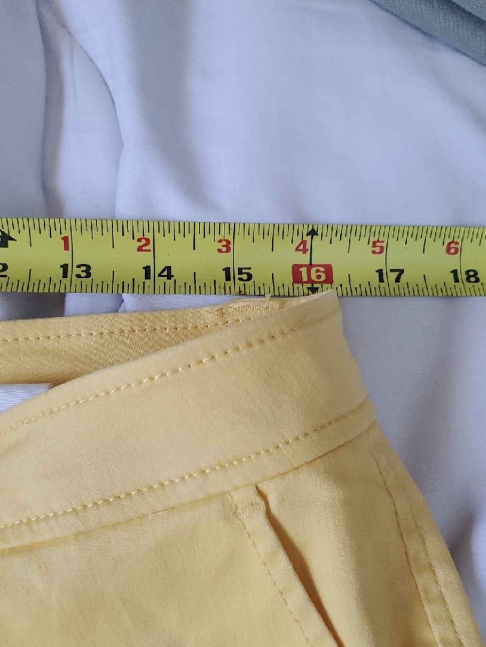 Market & Spruce Yellow Cropped Ankle Pants - Picture 6 of 9